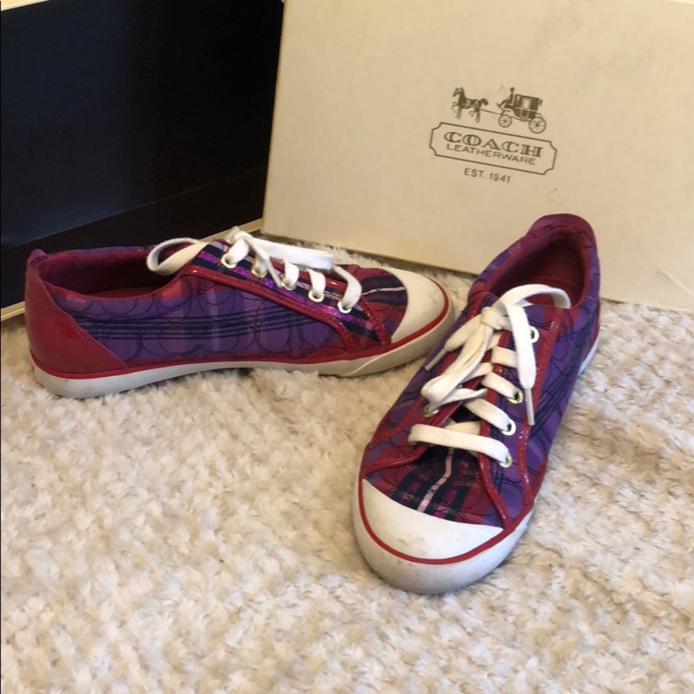 💜COACH POPPY SNEAKERS💜
